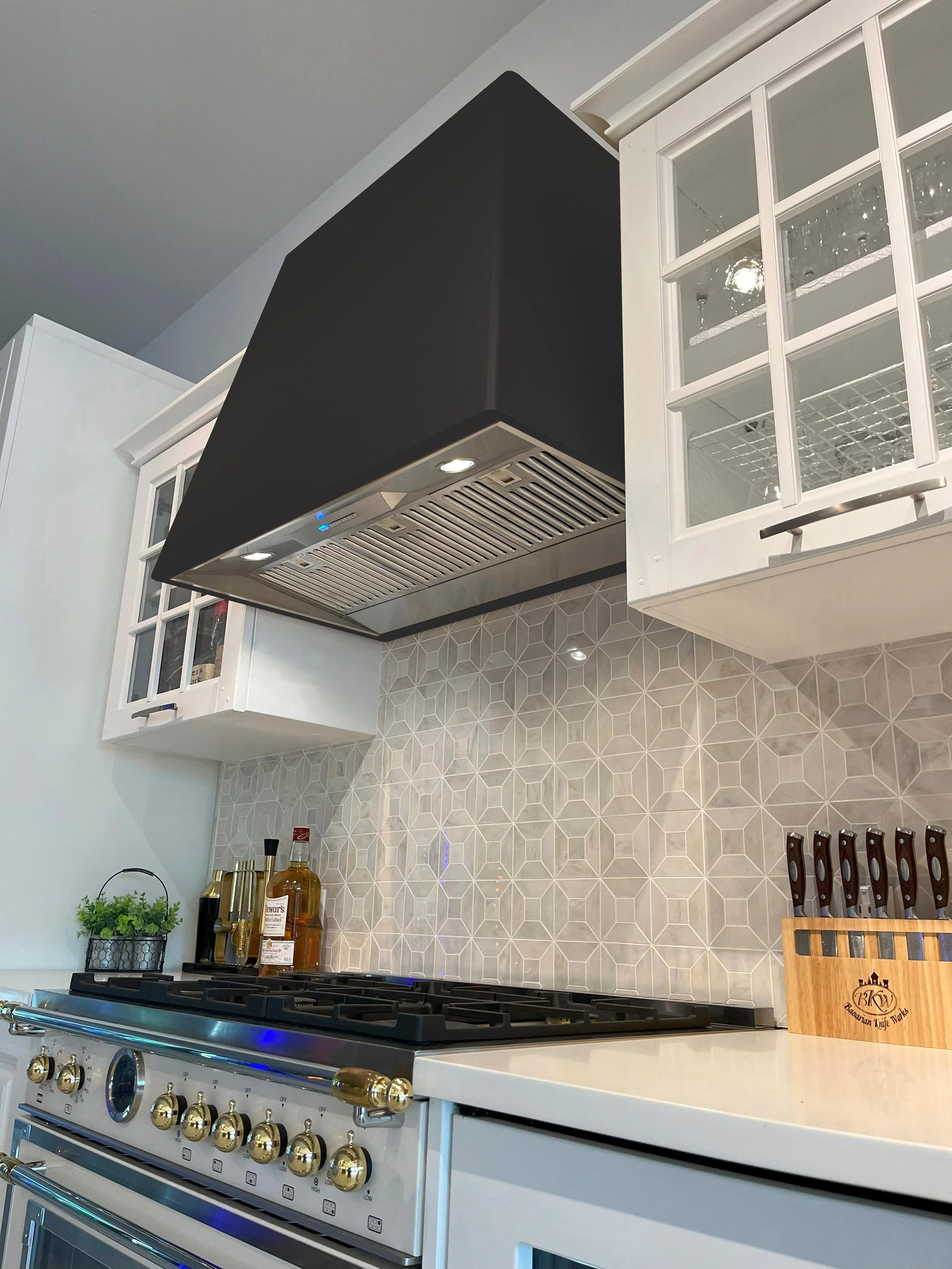 Xo Appliance XOVD136MB Xo 36In Designer Hood Matte Black - Image 2