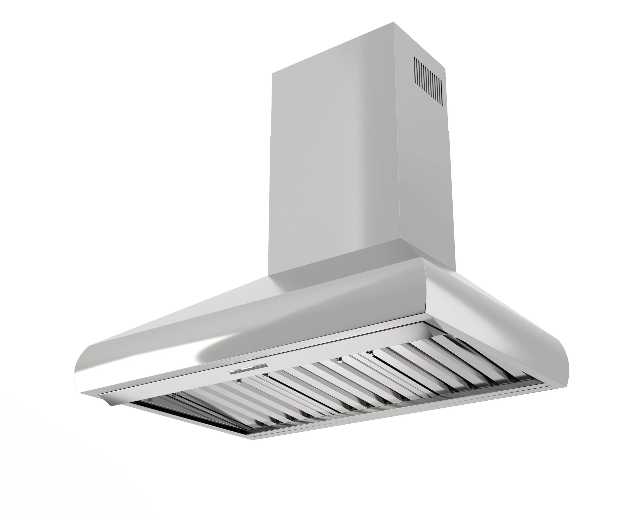 Xo Appliance XOVW42KSE 42In Pro Wall Chimney Hood Ss Rounded Lip 1000 Cfm