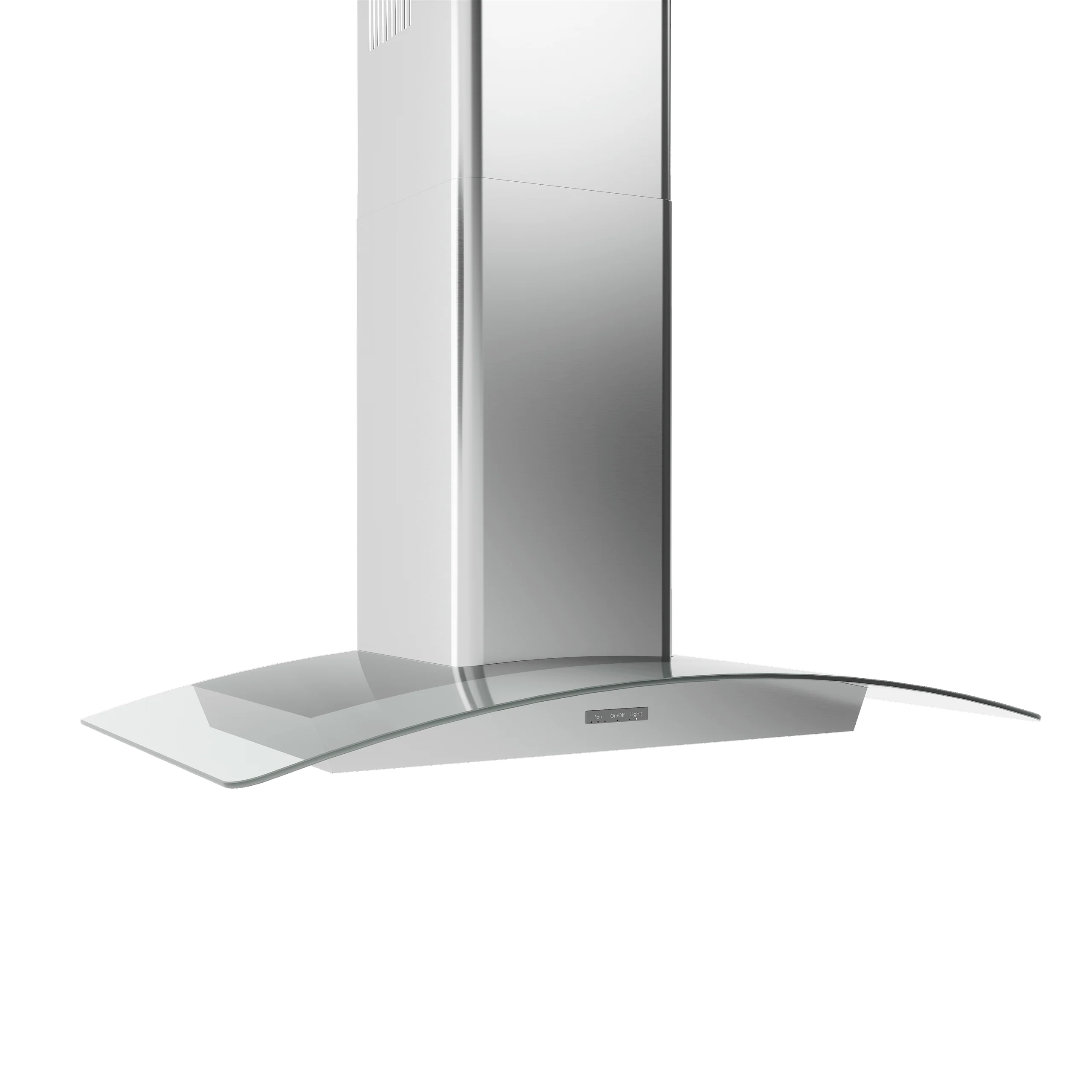 Zephyr BMIE36CG Brisas Curved Glass Chim. Wall, 36" G, 600 Cfm, Act, Led - Image 2