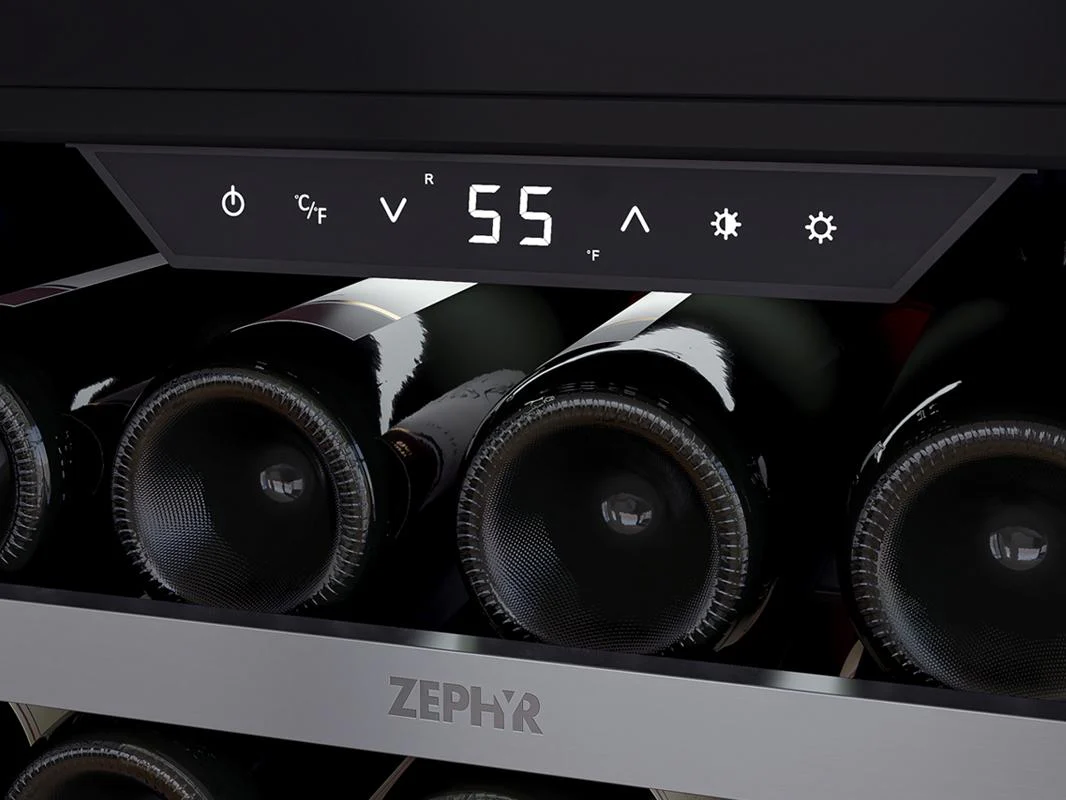 Zephyr PRW24F01CG 24" Full Size Single Zone Wine Cooler - Image 7